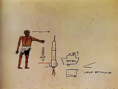 Large Body of Water Jean-Michel Basquiat